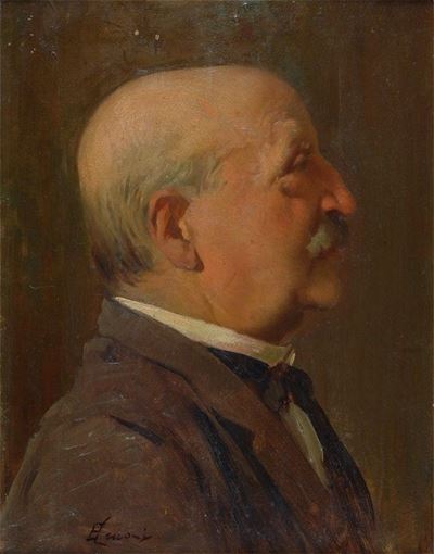 Profilo di Uomo.