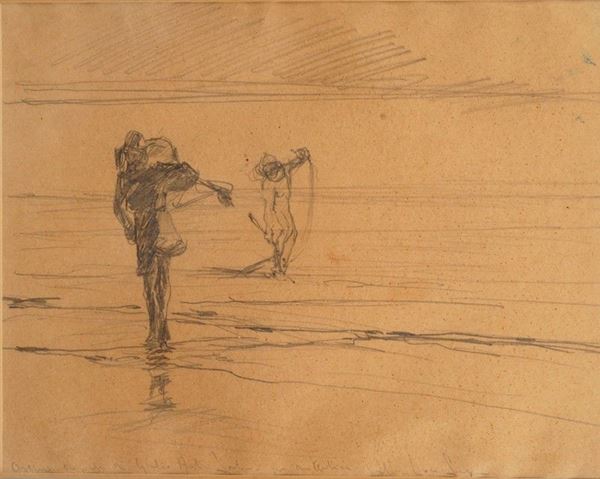 Giulio Aristide Sartorio - Pescatori
