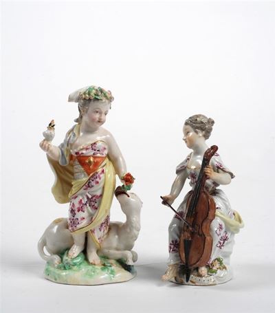 Pastorella e Suonatrice di Viola