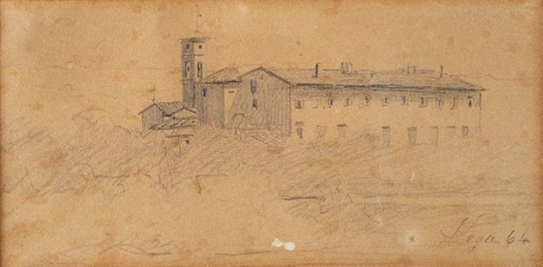 Silvestro Lega - Caseggiati toscani