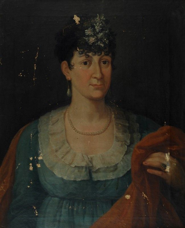 Angelo Ricci - Ritratto di Anna Bandini