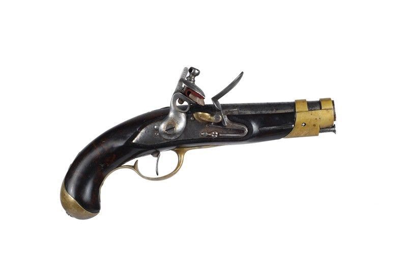 Pistola a Pietra Focaia da Gendarmeria