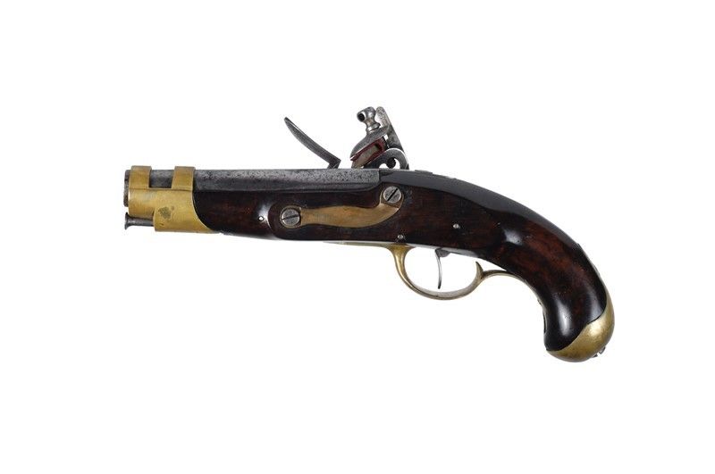 Pistola a Pietra Focaia da Gendarmeria