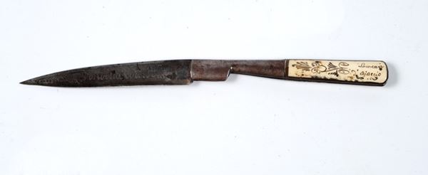 Coltello Pieghevole                                                                                   - Auction Antique Arms & Militaria - Galleria Pananti Casa d'Aste