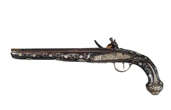 Pistola a pietra focaia                                                                             