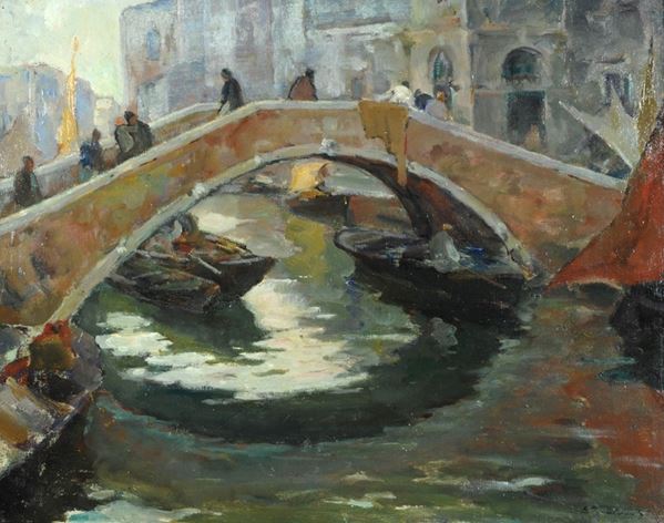 Ezelino Briante - Canale di Venezia
