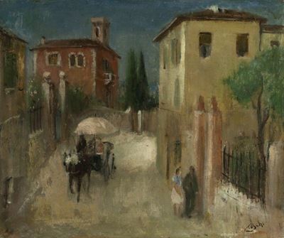 Strada con Carrozza