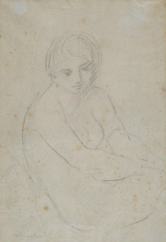 Ugo Capocchini : Figura  - Auction AUTHORS OF XIX AND XX CENTURY - Galleria Pananti Casa d'Aste