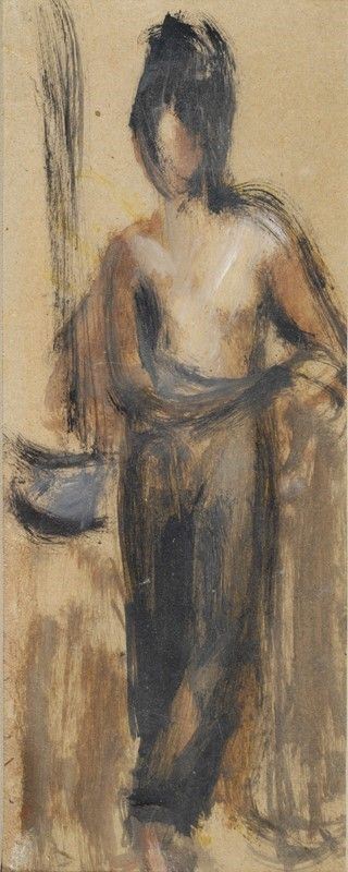 Mario Marcucci : Figura  - Auction AUTORI DEL XIX E XX SEC - Galleria Pananti Casa d'Aste