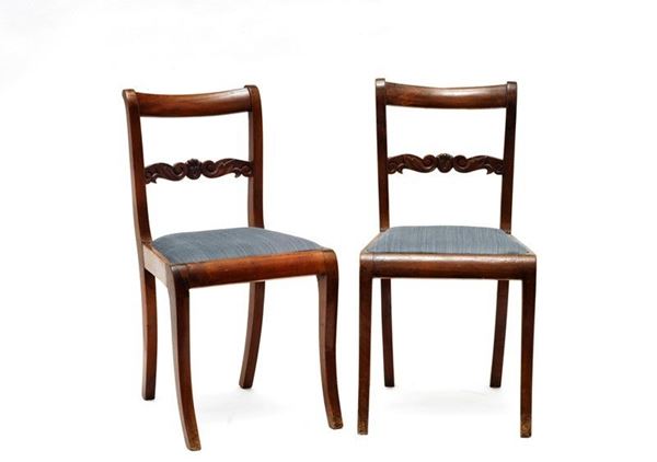 Coppia di sedie  - Auction Arredi, Oggettistica e Dipinti - Galleria Pananti Casa d'Aste