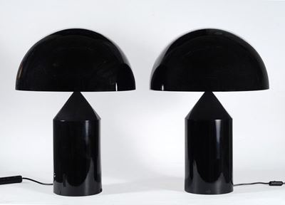 Coppia di Lampade da Scrivania Atollo II