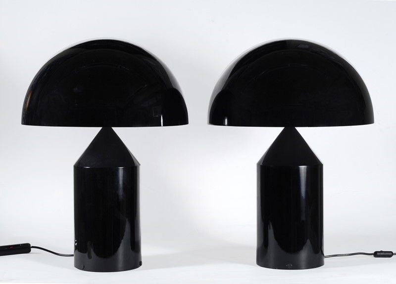 Coppia di Lampade da Scrivania Atollo II