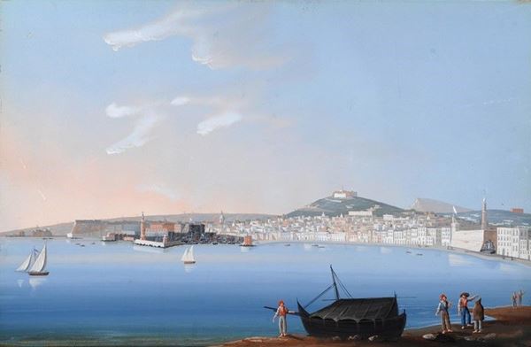Anonimo, XIX sec. - Golfo di Napoli
