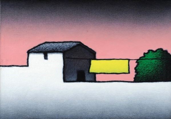 Tino Stefanoni : Senza titolo E87  (1995)  - Acrilico su tela - Asta Arte Moderna e Contemporanea - III - Galleria Pananti Casa d'Aste