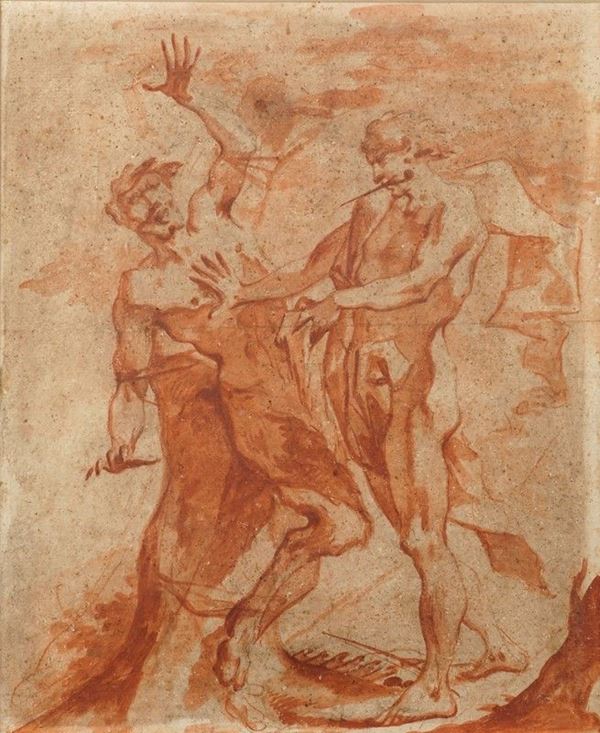 Scuola Italia Settentrionale, XVIII sec. - Apollo e Marsia