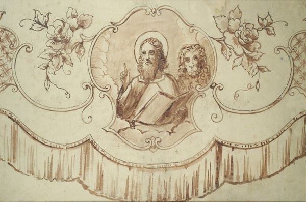 Anonimo, XIX sec. - Cristo Benedicente