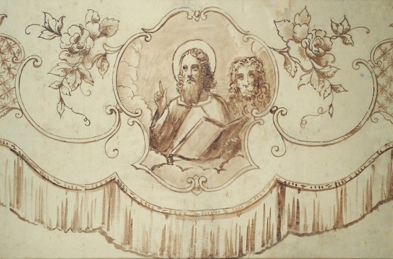 Anonimo, XIX Sec. - Cristo Benedicente