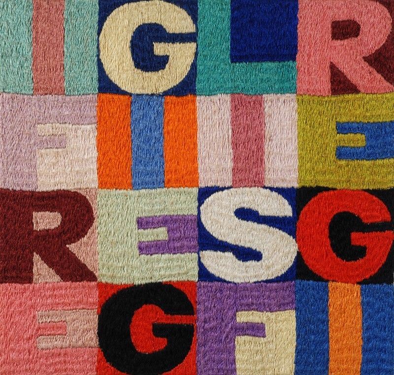 Alighiero Boetti - I Fregi e gli Sfregi