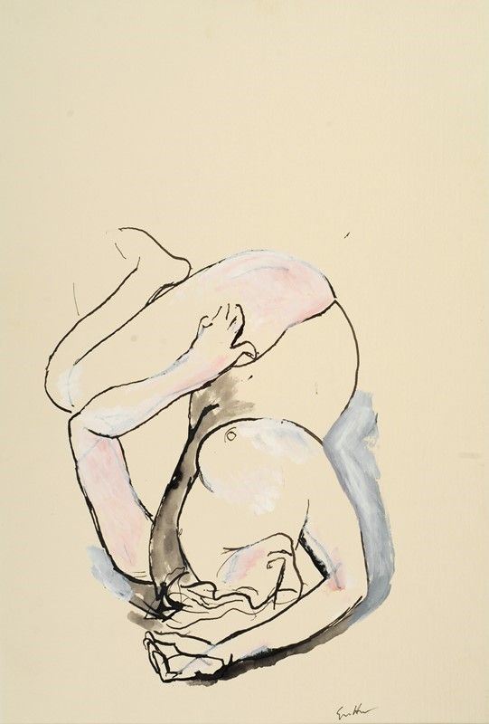 Renato Guttuso - Nudo 