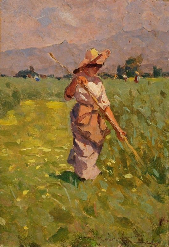 Angiolo Tommasi - Contadinella