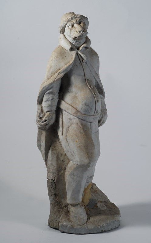 Scuola Toscana, XVII sec. : Figura con volto di cane  - Auction Gioielli, Antiquariato - I - Galleria Pananti Casa d'Aste