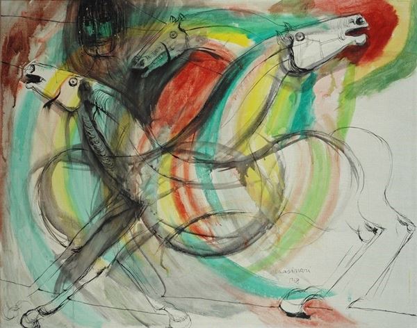Bruno Cassinari - Cavalli