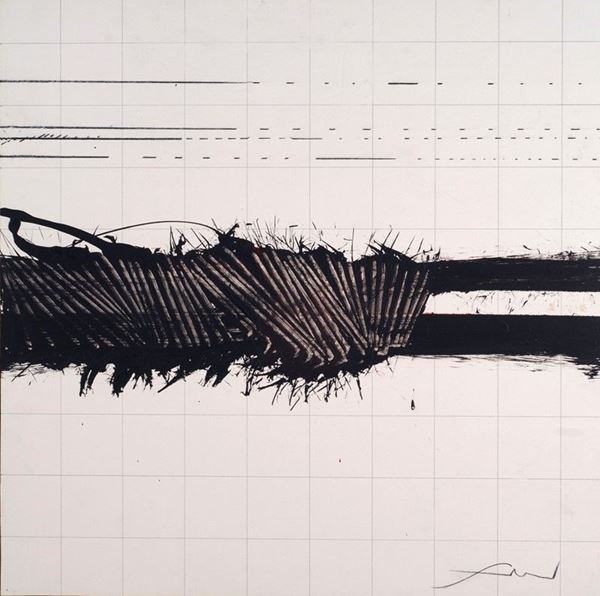 Emilio Scanavino : Senza titolo  - Auction Modern and Contemporary art - II - Galleria Pananti Casa d'Aste