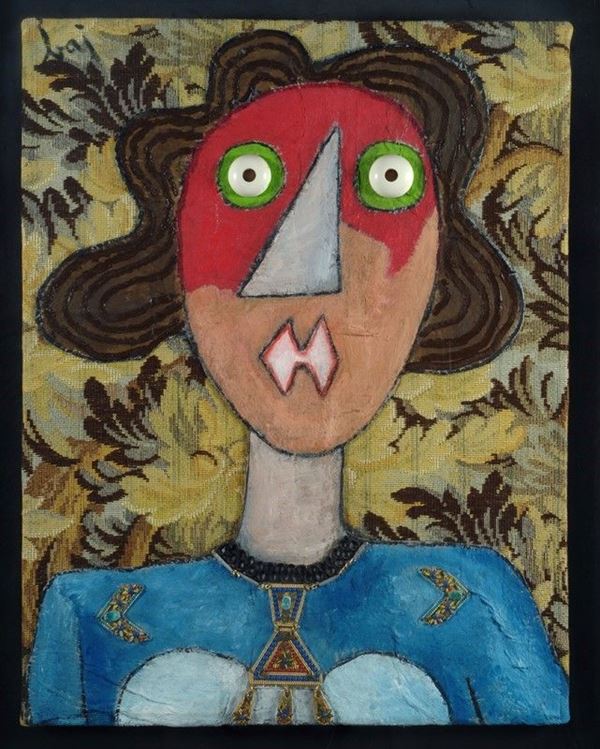 Enrico Baj : Donna  - Auction Arte Moderna e Contemporanea - III - Galleria Pananti Casa d'Aste