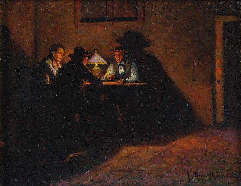 Giuseppe Minutilla Lauria - Giocatori di Poker