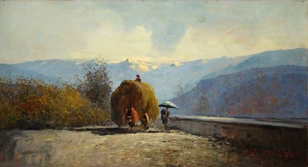 Ferruccio Rontini - Paesaggio mugellano