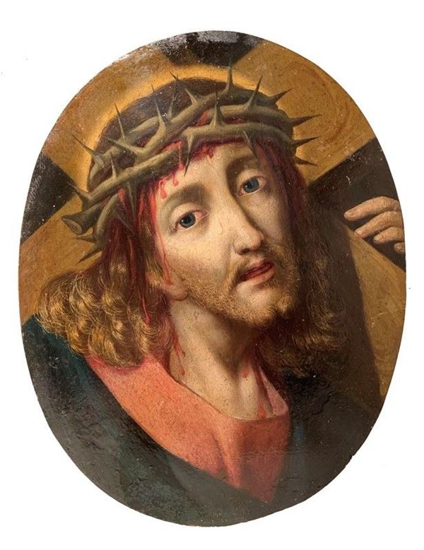 Anonimo, XVI - XVII sec. - Cristo portacroce