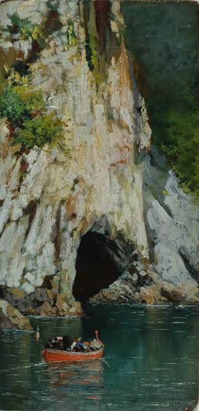 Antonino Leto - In barca alla Grotta Azzurra