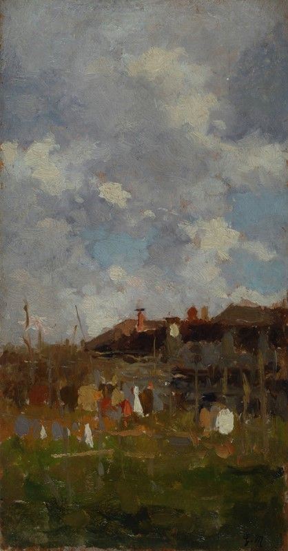Giuseppe Mentessi - Studio di paesaggio