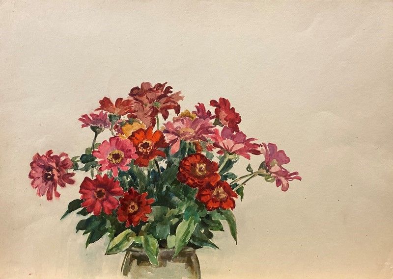 Anonimo, XX Sec. - Fiori