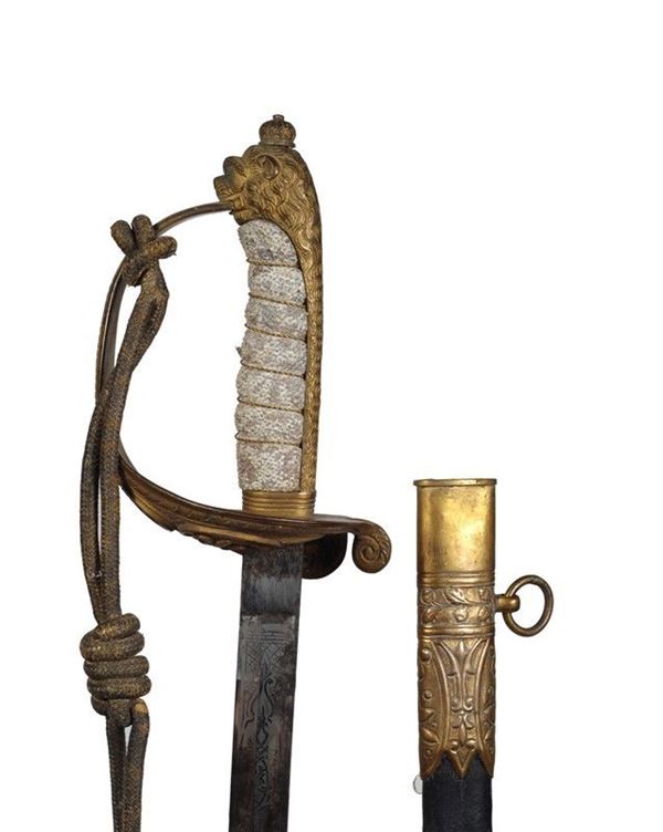 Sciabola da Ufficiale della Regia Marina