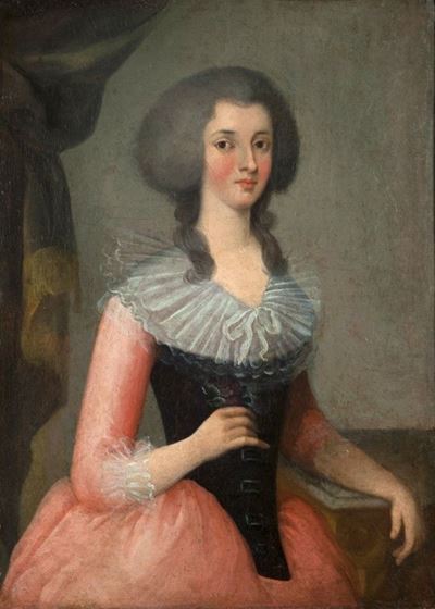Dama con Fiore