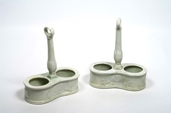 Coppia di oliere  - Asta Arredi, Oggettistica e Dipinti - Galleria Pananti Casa d'Aste