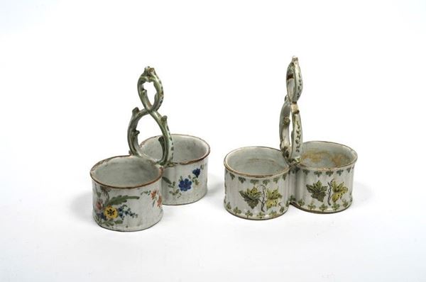 Coppia di oliere  - Asta Arredi, Oggettistica e Dipinti - Galleria Pananti Casa d'Aste