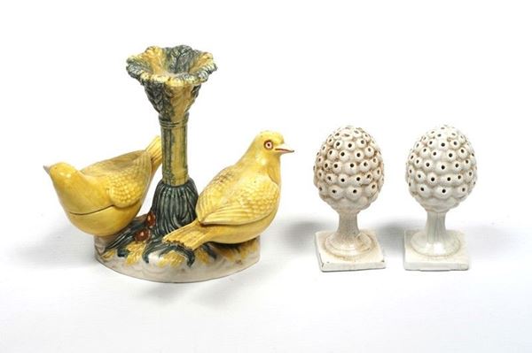 Una saliera  - Asta Arredi, Oggettistica e Dipinti - Galleria Pananti Casa d'Aste