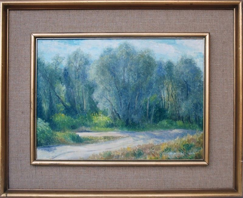 Stanchi - Paesaggio con Alberi