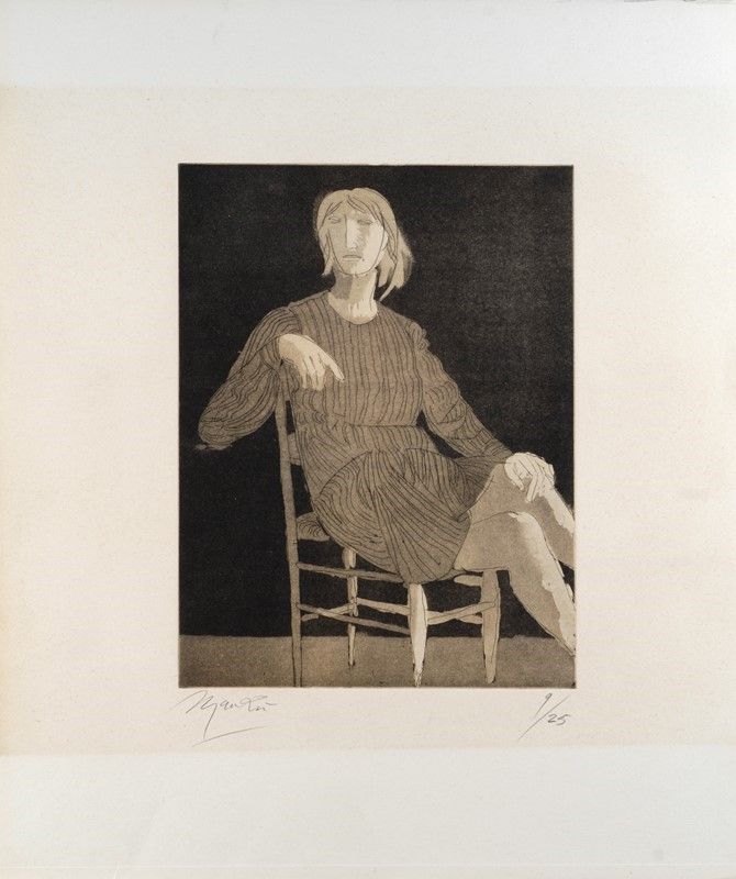 Tre Acqueforti di Giacomo Manzù