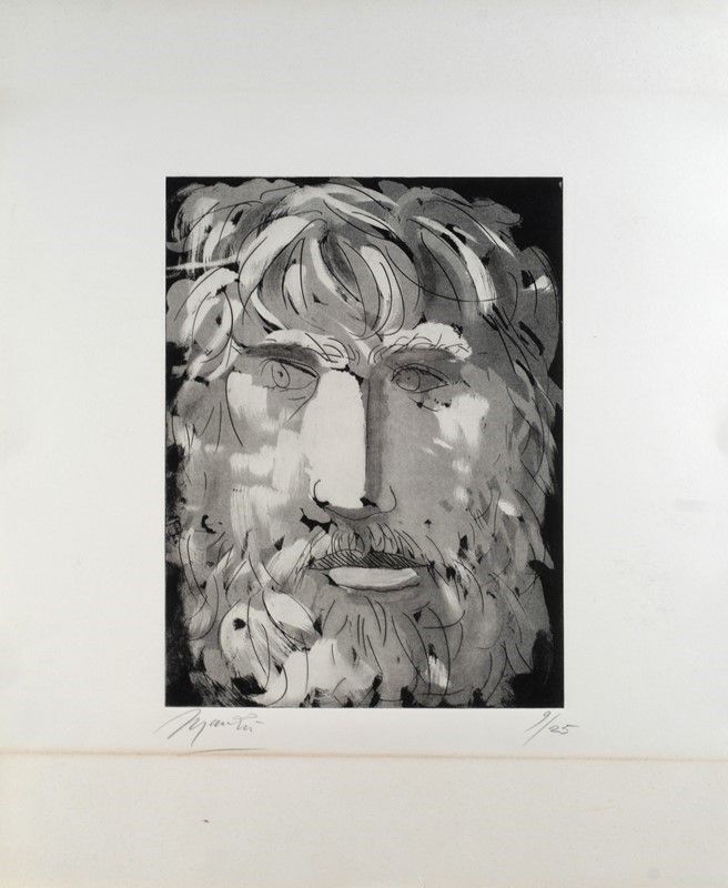 Tre Acqueforti di Giacomo Manzù