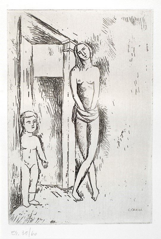Carlo Carrà - La Casa Dell'amore