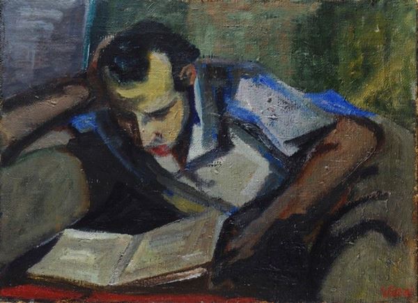 Renzo Grazzini - Ritratto di Vasco Pratolini