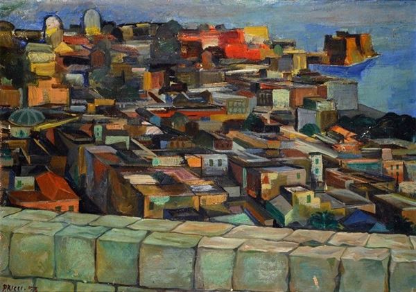 Paolo Ricci - Veduta napoletana