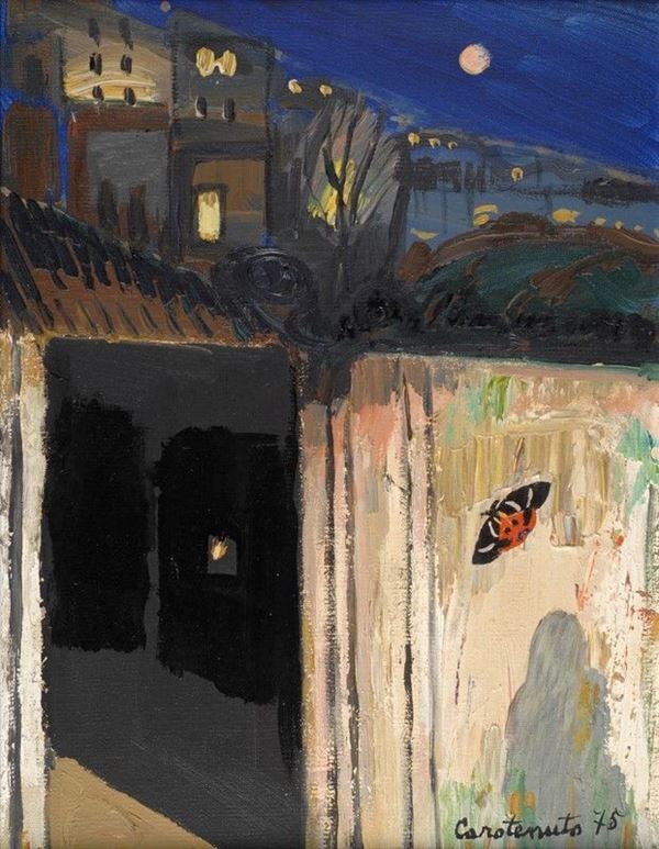 Mario Carotenuto - Notturno con falena