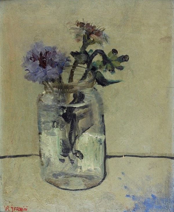 Renzo Grazzini - Fiori nel barattolo