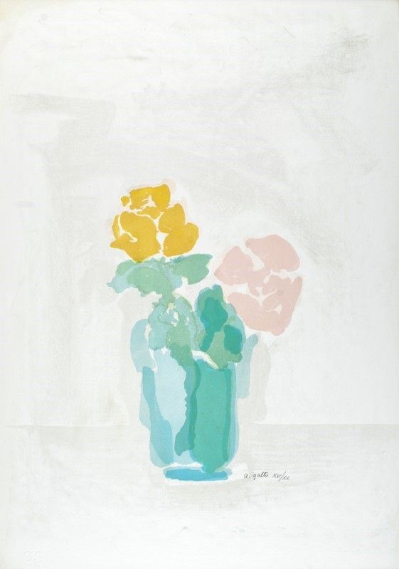 Alfonso Gatto - Fiore nella bottiglia