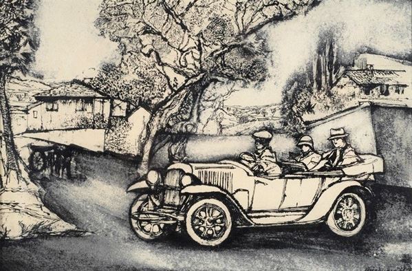 Renzo Vespignani - L'automobile