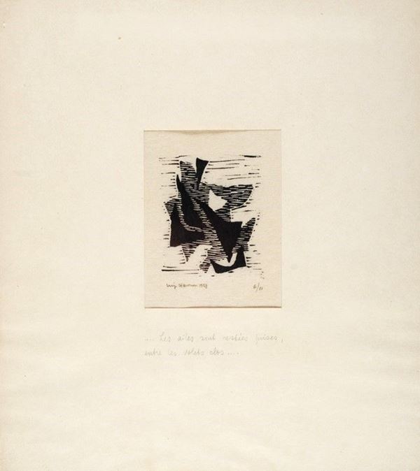 Luigi Veronesi : Composizione geometrica  - Auction La collezione d'arte di Vasco Pratolini - I - Galleria Pananti Casa d'Aste